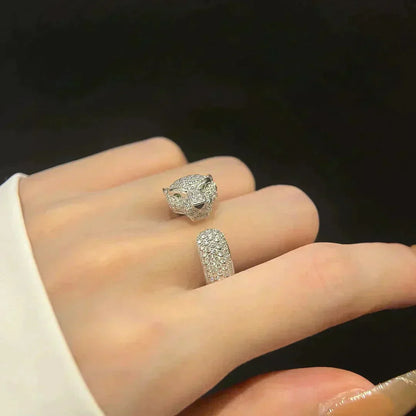 [Clover]PANTHERE 5.5MM ALL DIAMOND RING