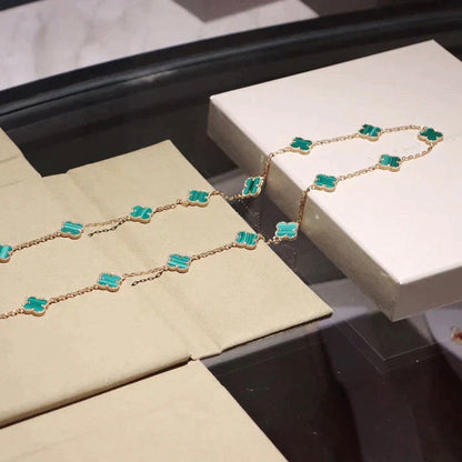 [Clover]CLOVER 20 MOTIFS MALACHITE GOLD