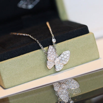 [Clover]BUTTERFLY DIAMOND NECKLACE