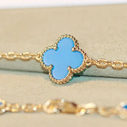 [Clover]CLOVER 20 MOTIFS TURQUOISE GOLD