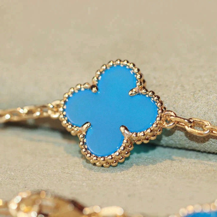 [Clover]CLOVER 20 MOTIFS TURQUOISE GOLD
