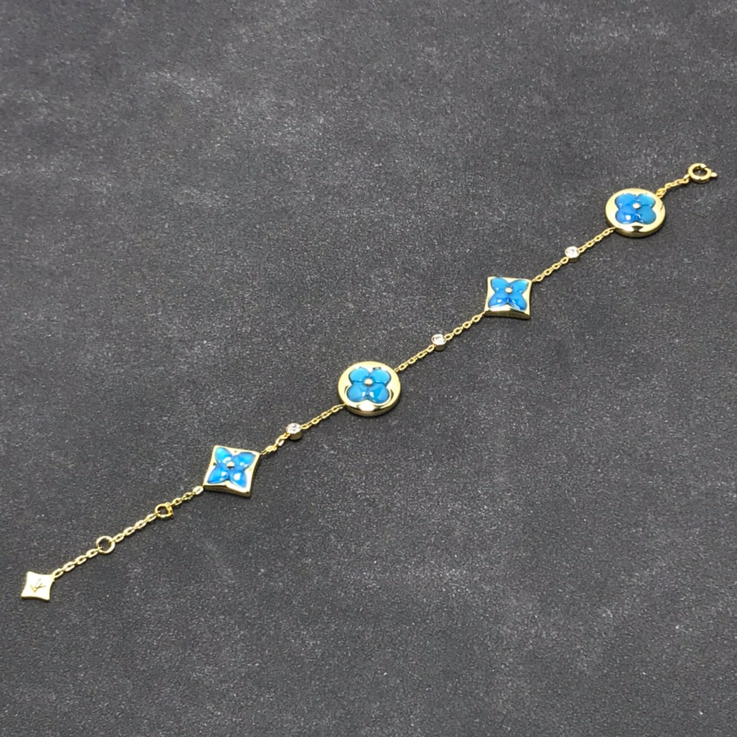 [Clover]STAR AND SUN TURQUOISE 4 MOTIFS 3 DIAMONDS