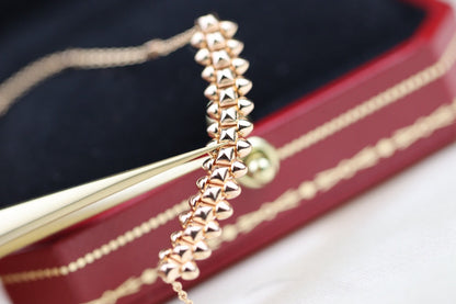 [Clover]CLASH PINK GOLD NECKLACE