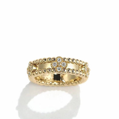 [Clover]PERLEE GOLD DIAMOND RING