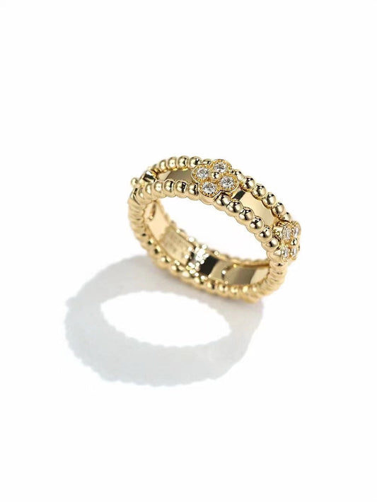 [Clover]PERLEE GOLD DIAMOND RING