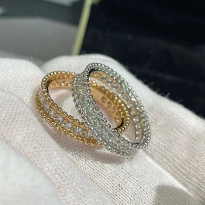 [Clover]PERLEE DIAMOND ROSE GOLD RING