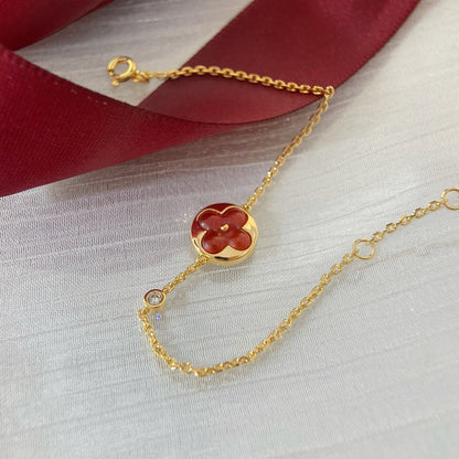 [Clover]SUN PEDANT CARNELIAN BRACELET