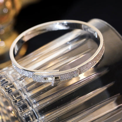 [Clover]KELLY BRACELET DIAMOND PAVED