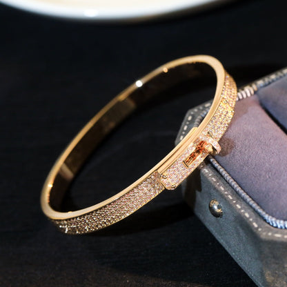 [Clover]KELLY BRACELET DIAMOND PAVED