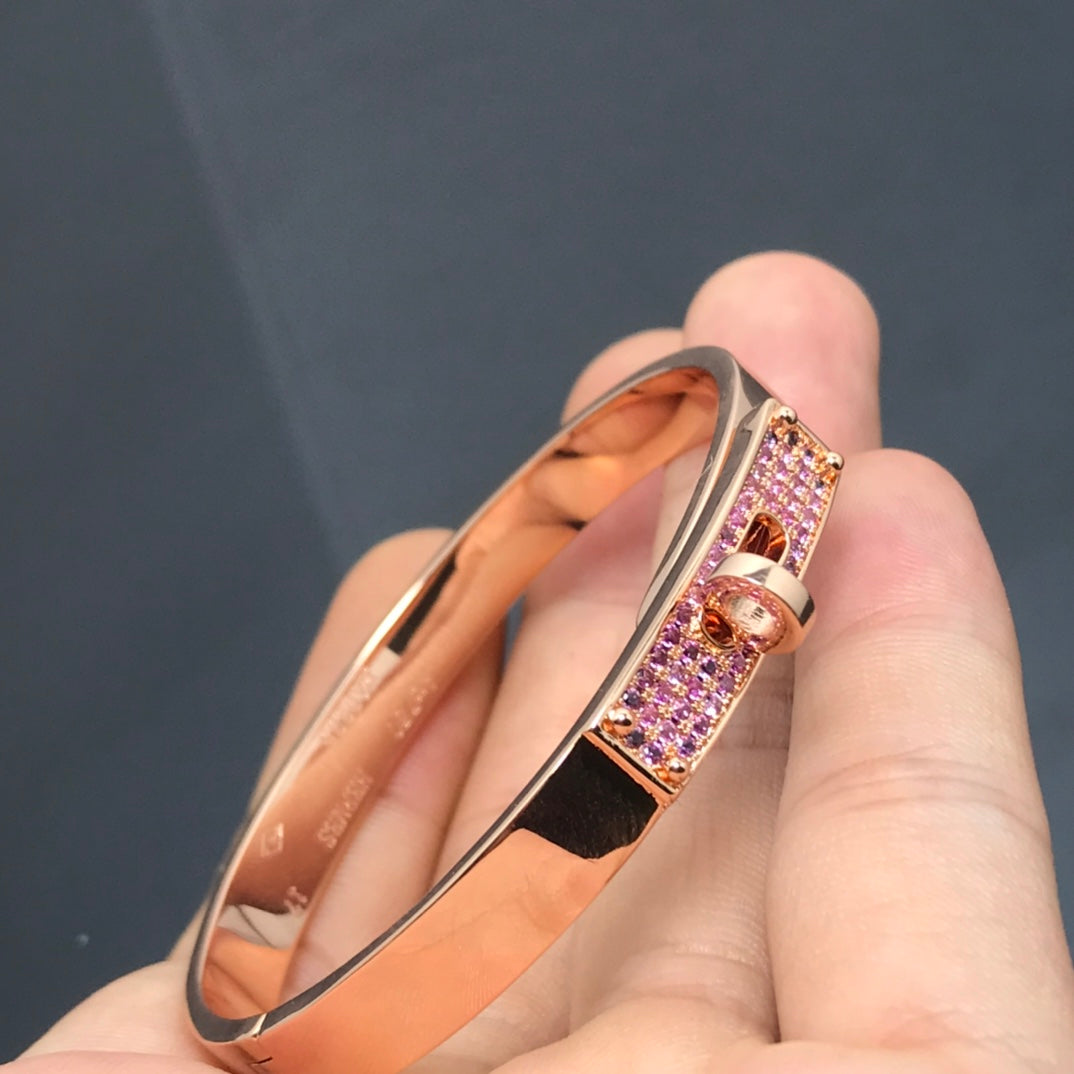 [Clover]KELLY BRACELET PINK DIAMOND