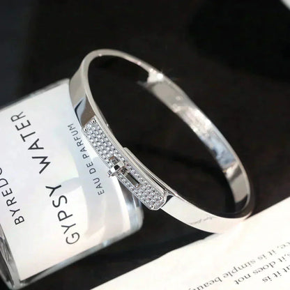 [Clover]KELLY SILVER DIAMOND BRACELET