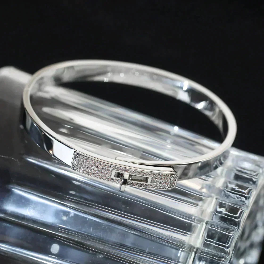 [Clover]KELLY SILVER DIAMOND BRACELET