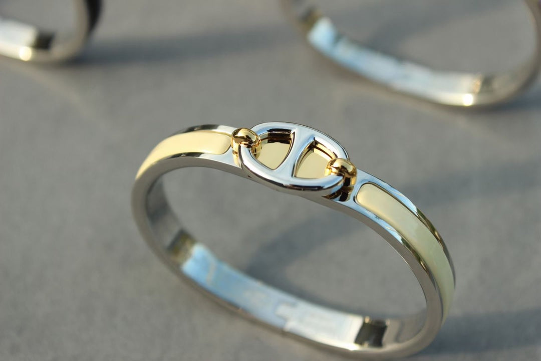 [Clover]CLIC CHAINE SILVER BRACELET