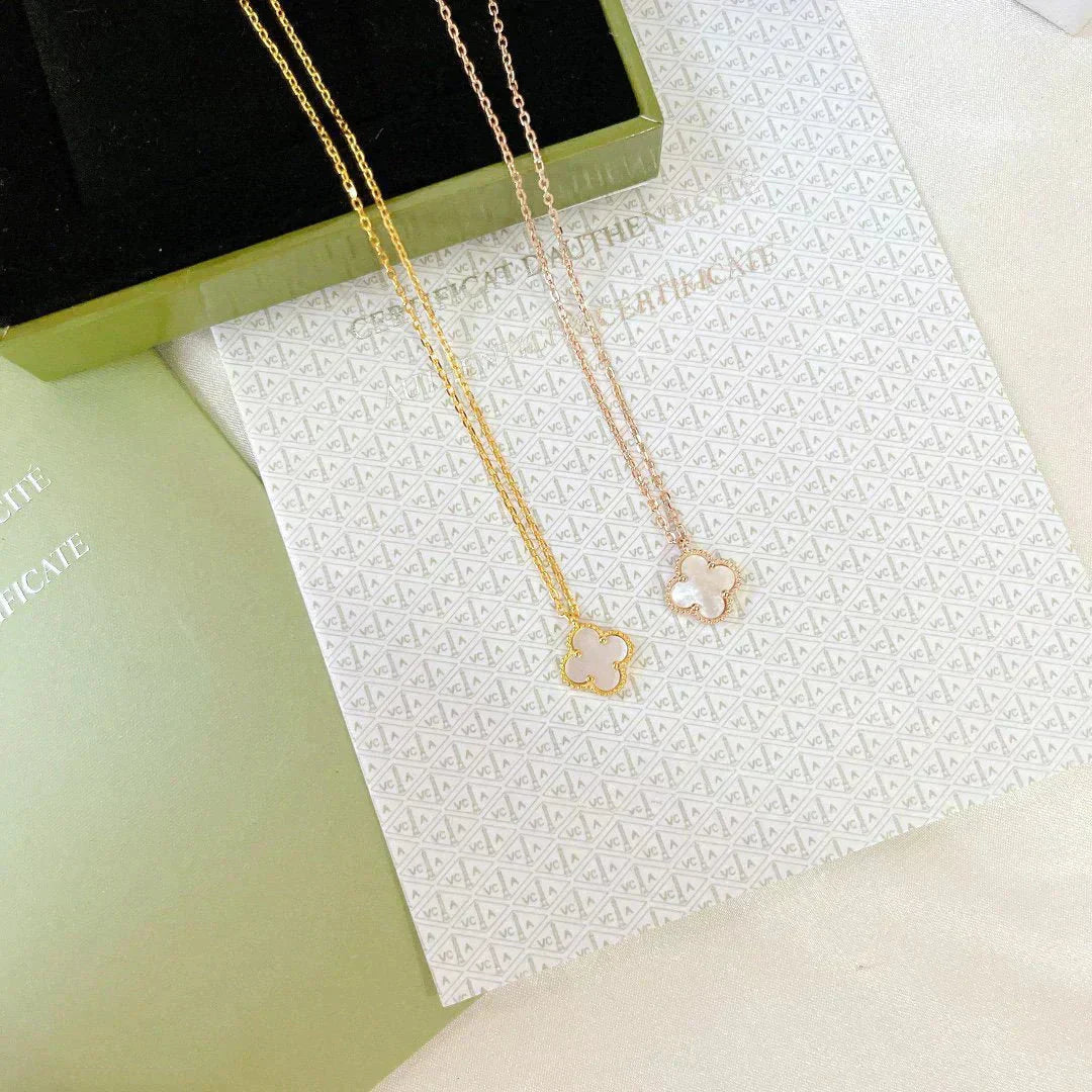 [Clover]CLOVER MINI 9.5MM WHITE MOTHER-OF-PEARL NECKLACE