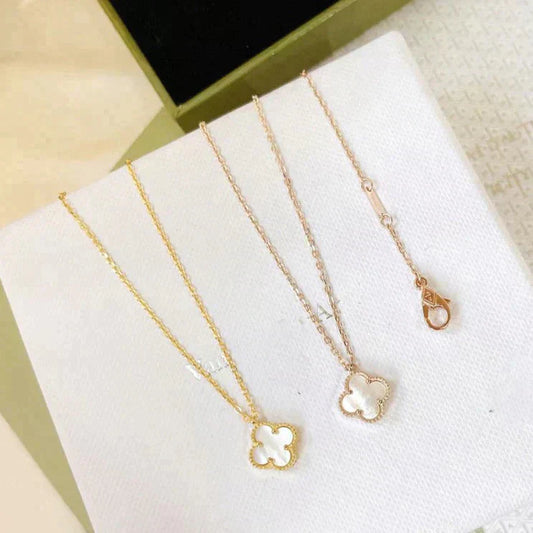 [Clover]CLOVER MINI 9.5MM WHITE MOTHER-OF-PEARL NECKLACE