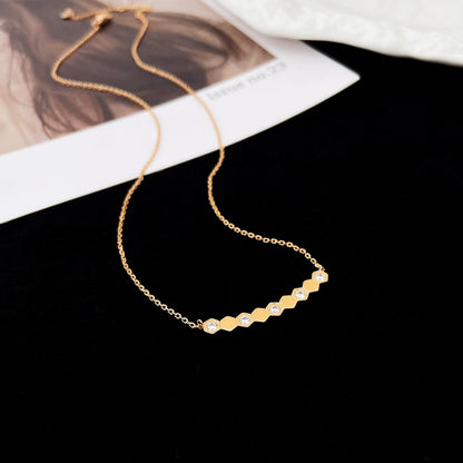 [Clover]BEE MY LOVE DIAMOND NECKLACE