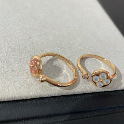 [Clover]SUN 1 DIAMOND PINK MOP RING