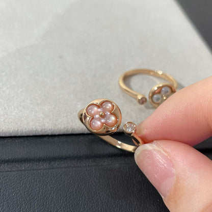 [Clover]SUN 1 DIAMOND PINK MOP RING
