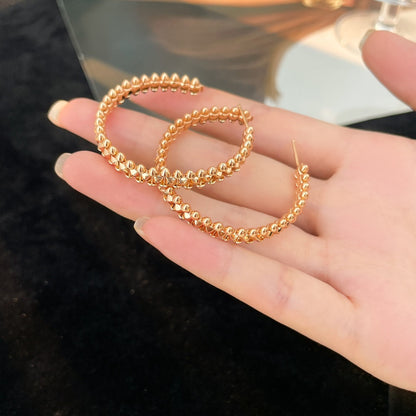 [Clover]CLASH HOOP EARRINGS