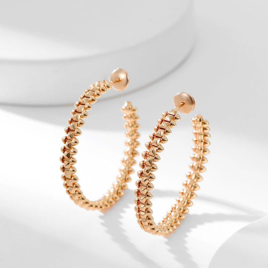 [Clover]CLASH HOOP EARRINGS