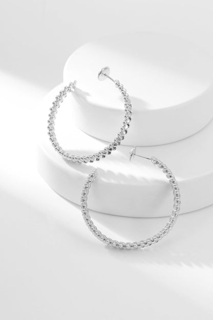 [Clover]CLASH HOOP EARRINGS