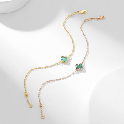 [Clover]CLOVER BRACELET MALACHITE 1 MOTIF