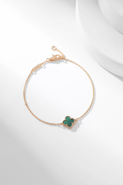 [Clover]CLOVER BRACELET MALACHITE 1 MOTIF