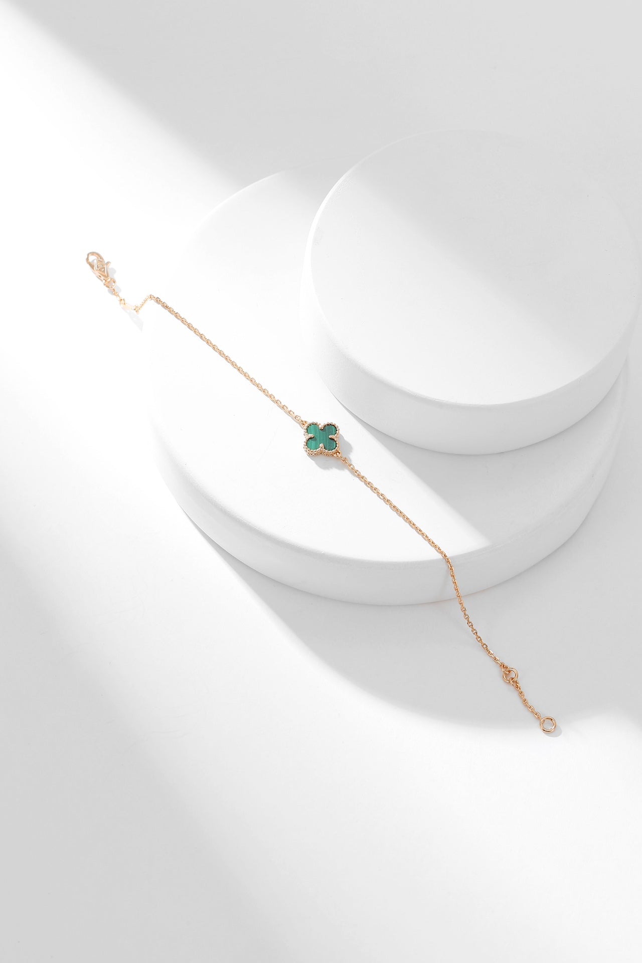 [Clover]CLOVER BRACELET MALACHITE 1 MOTIF