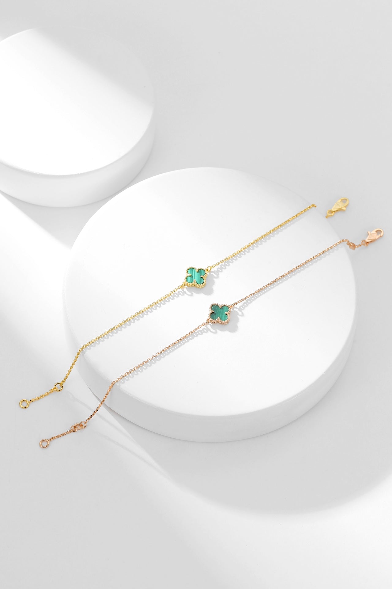 [Clover]CLOVER BRACELET MALACHITE 1 MOTIF