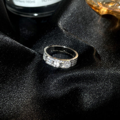 [Clover]KELLY SILVER DIAMOND RING