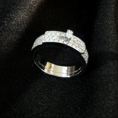 [Clover]KELLY SILVER DIAMOND RING
