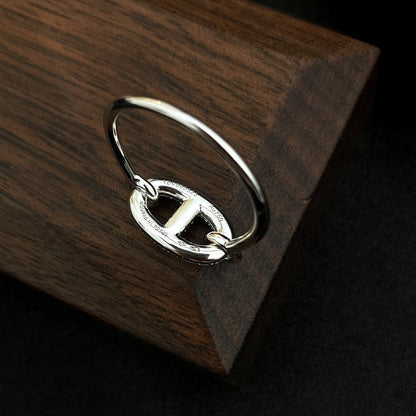 [Clover]RONDE SMALL SILVER DIAMOND RING