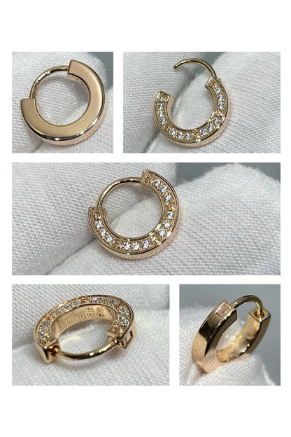 [Clover]LOVE DIAMOND EARRINGS