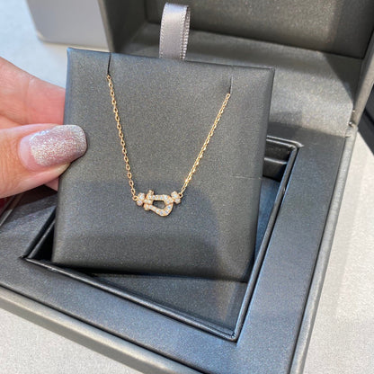 [Clover]FORCE 10 DIAMOND PINK GOLD NECKLACE MINI MODEL