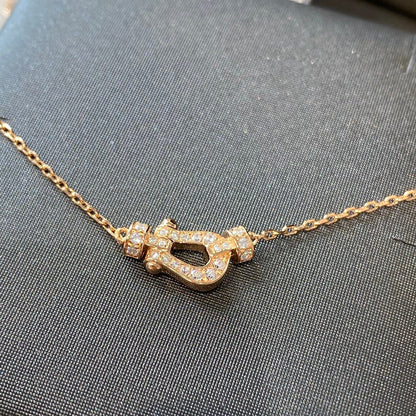 [Clover]FORCE 10 DIAMOND PINK GOLD NECKLACE MINI MODEL