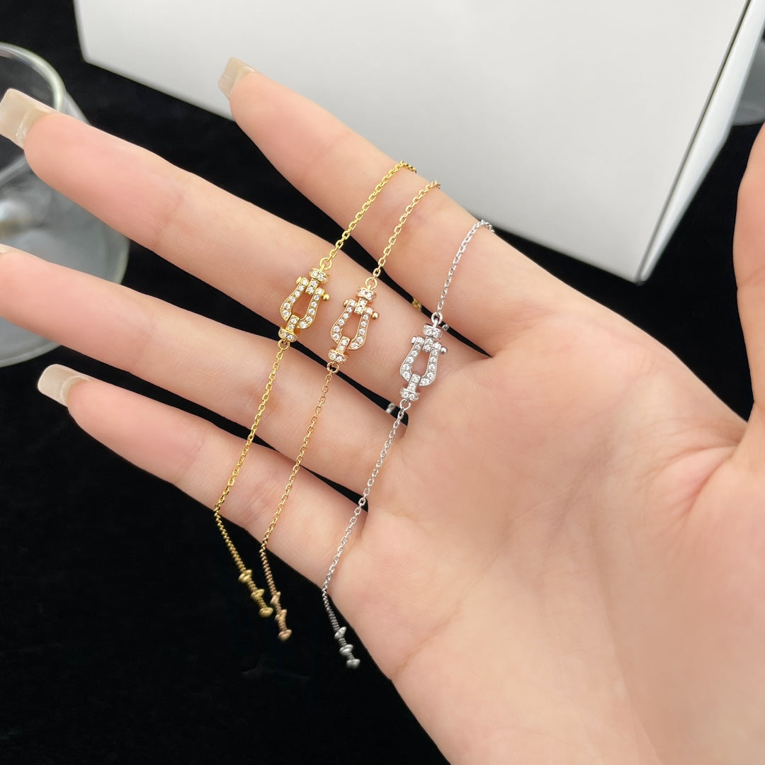 [Clover]FORCE 10 FULL DIAMOND BUCKLE CHAIN LINK MINI MODEL