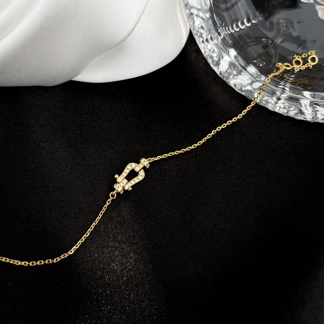[Clover]FORCE 10 FULL DIAMOND BUCKLE CHAIN LINK MINI MODEL
