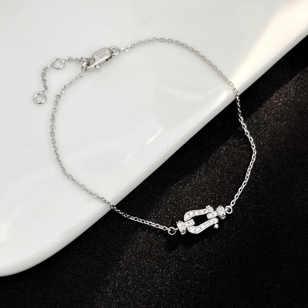 [Clover]FORCE 10 FULL DIAMOND BUCKLE CHAIN LINK MINI MODEL