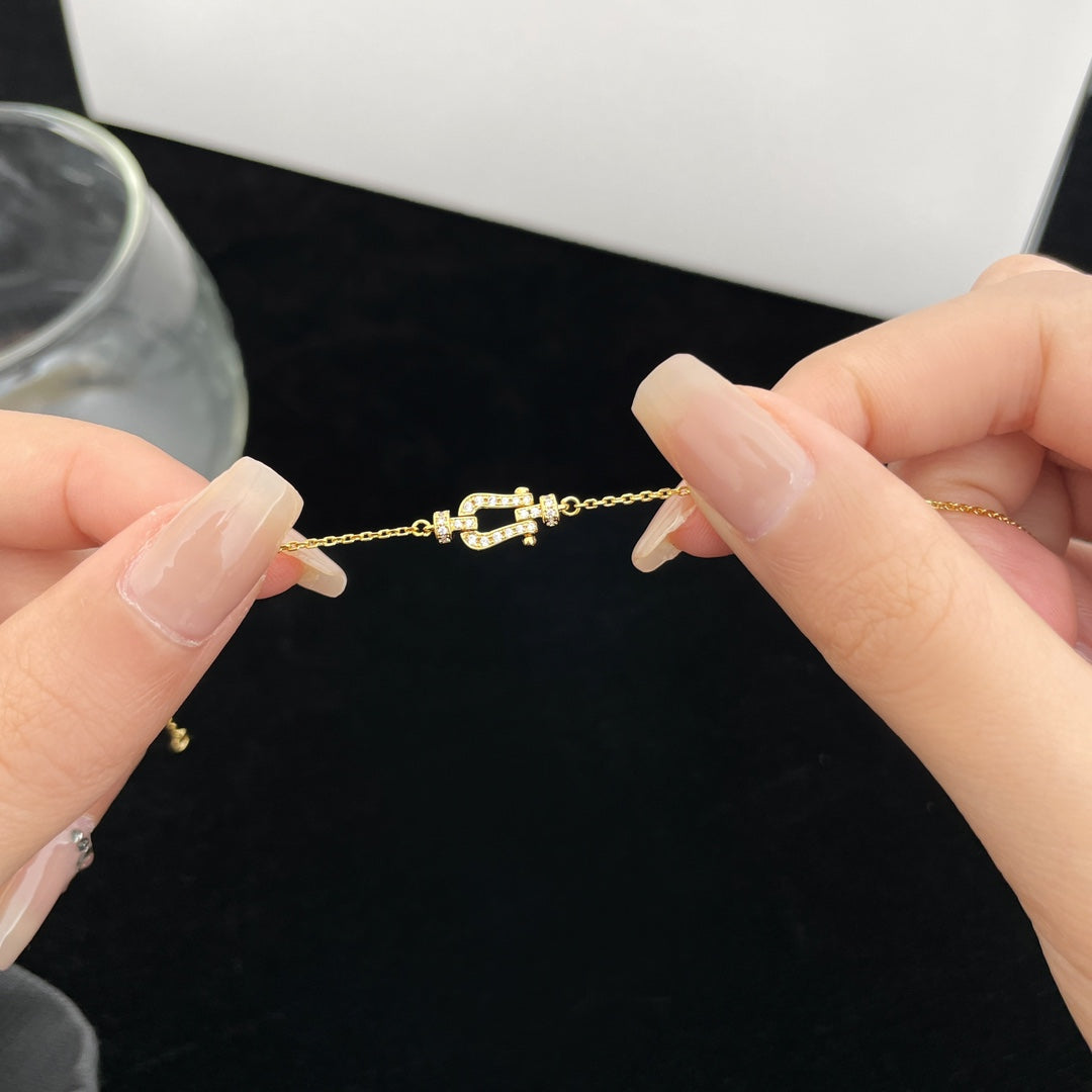 [Clover]FORCE 10 FULL DIAMOND BUCKLE CHAIN LINK MINI MODEL