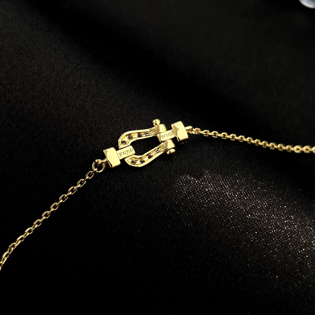 [Clover]FORCE 10 FULL DIAMOND BUCKLE CHAIN LINK MINI MODEL