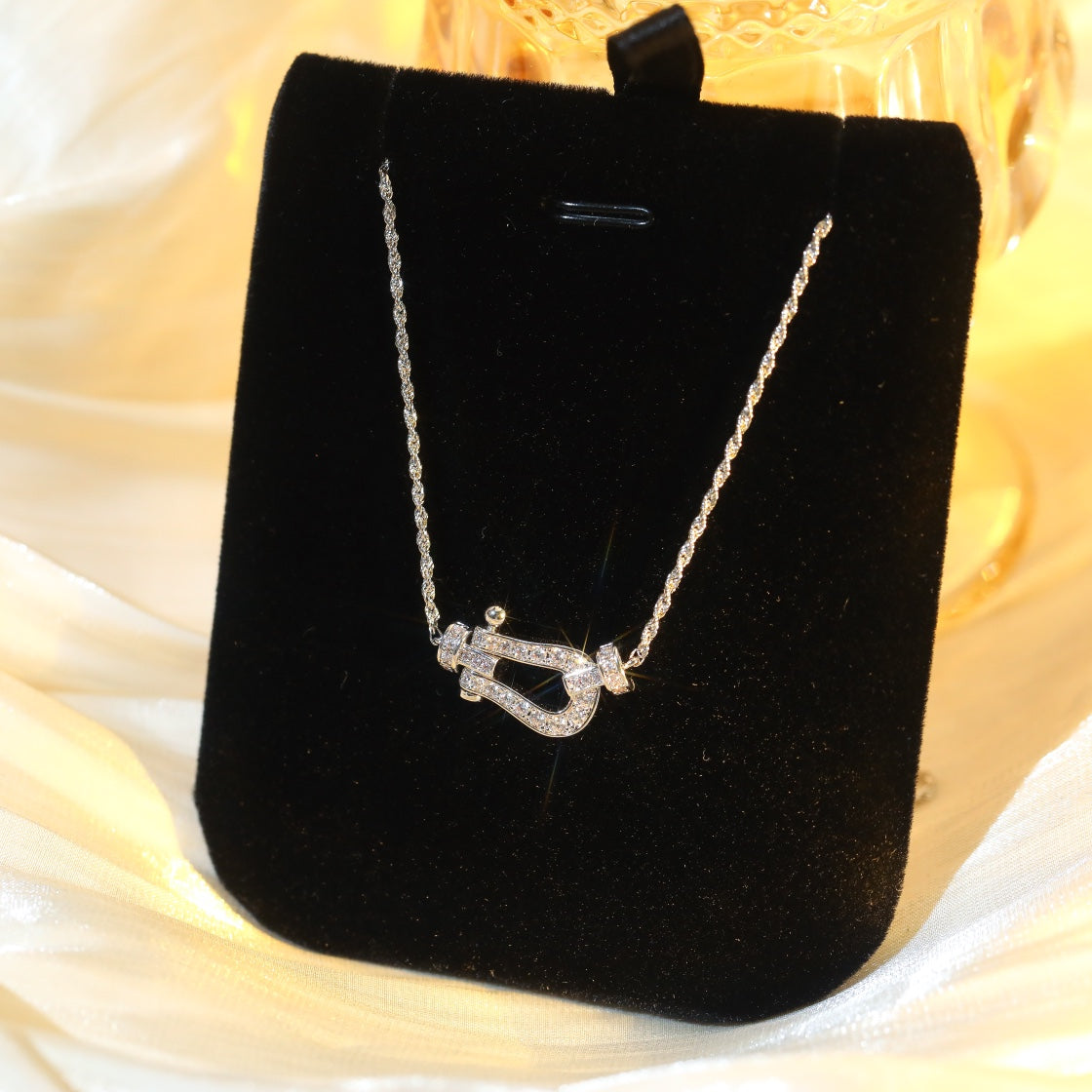 [Clover]FORCE 10 DIAMOND SILVER NECKLACE MINI MODEL