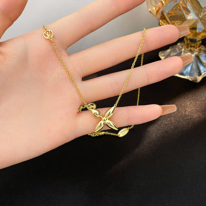 [Clover]LOUISETTE GOLD NECKLACE