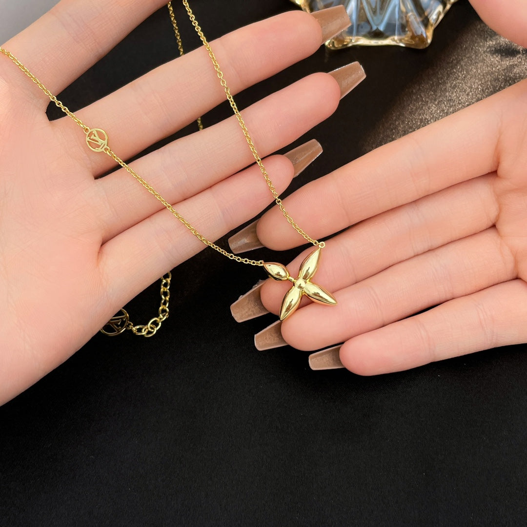 [Clover]LOUISETTE GOLD NECKLACE