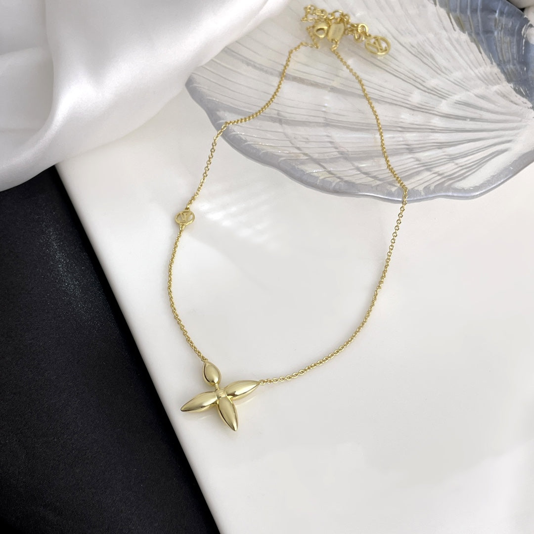 [Clover]LOUISETTE GOLD NECKLACE