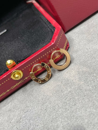 [Clover]LOVE MINI EARRINGS