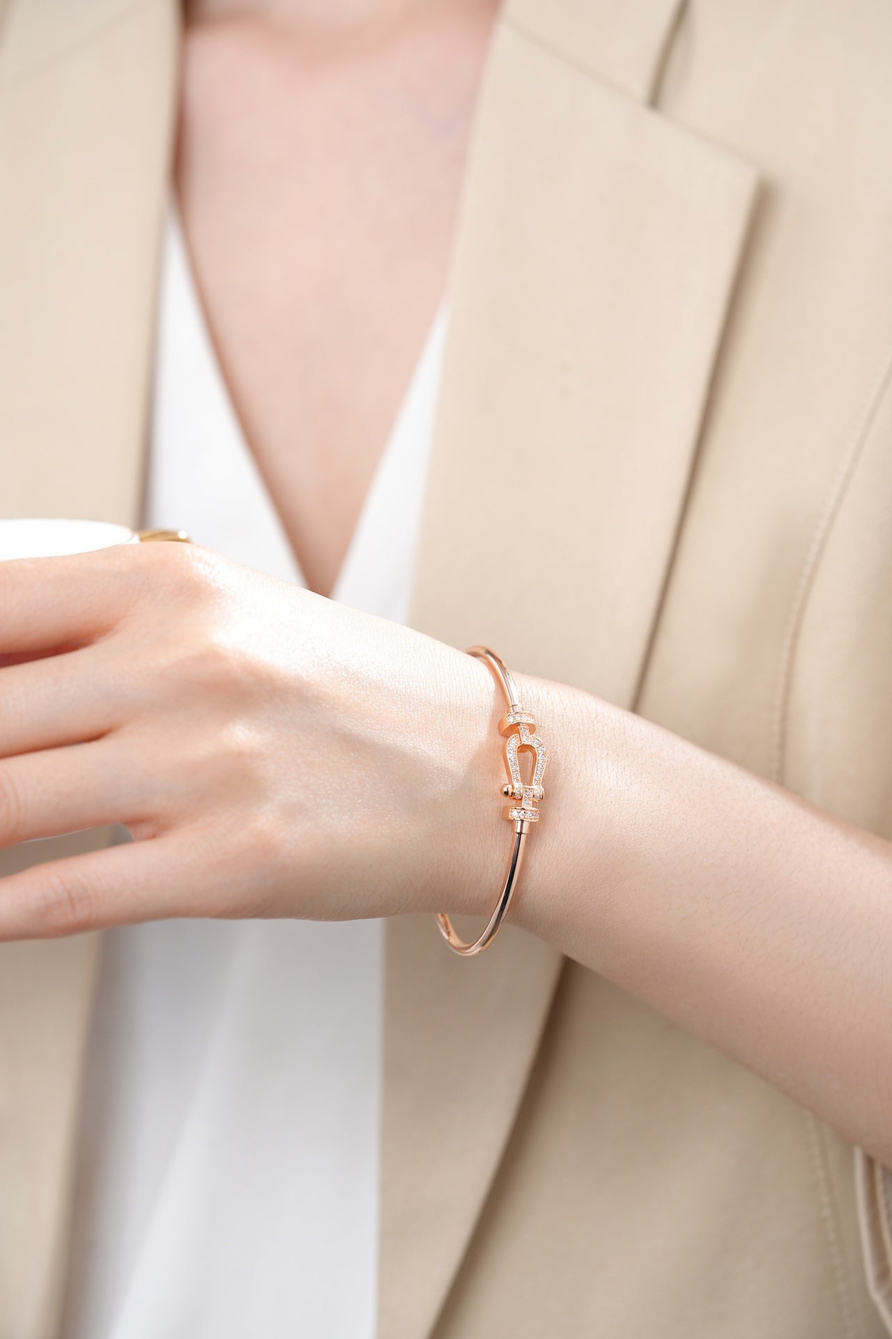 [Clover]FORCE 10 MOYEN DIAMOND BRACELET