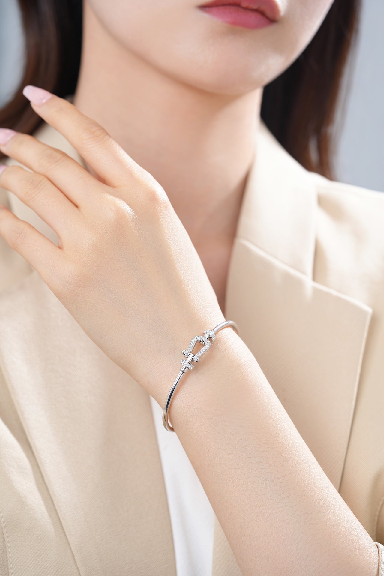 [Clover]FORCE 10 MOYEN DIAMOND BRACELET
