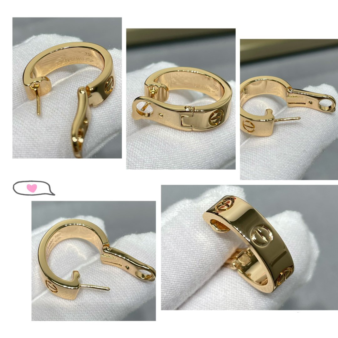 [Clover]LOVE 5.5MM EARRINGS