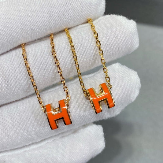 [Clover]MINI POP H NECKLACE