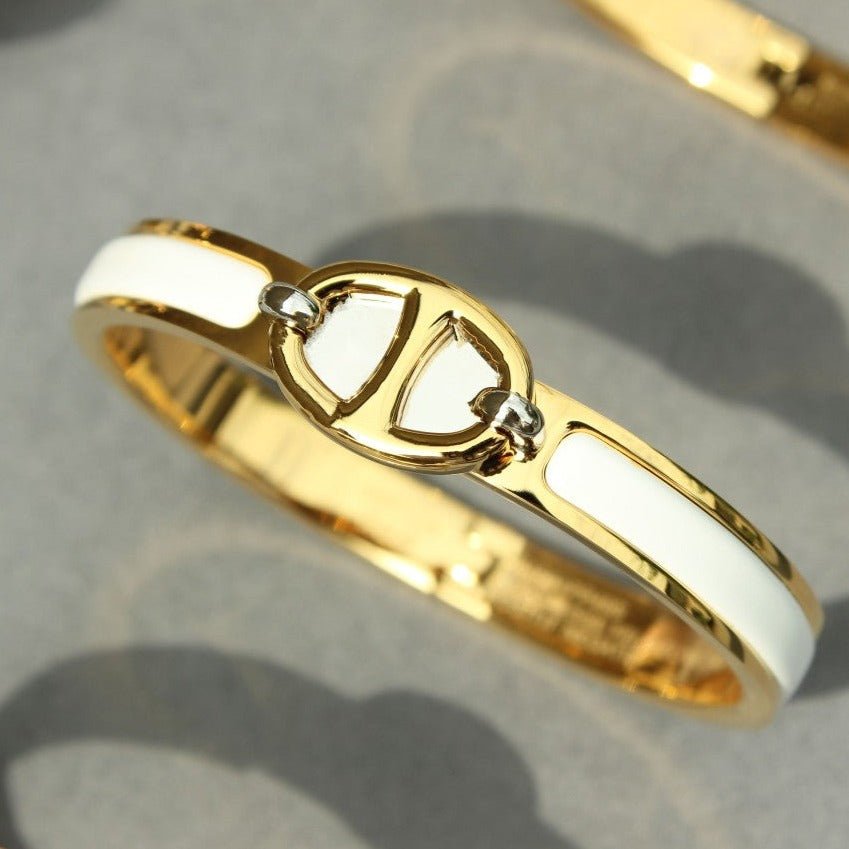 [Clover]CLIC CHAINE GOLD BRACELET